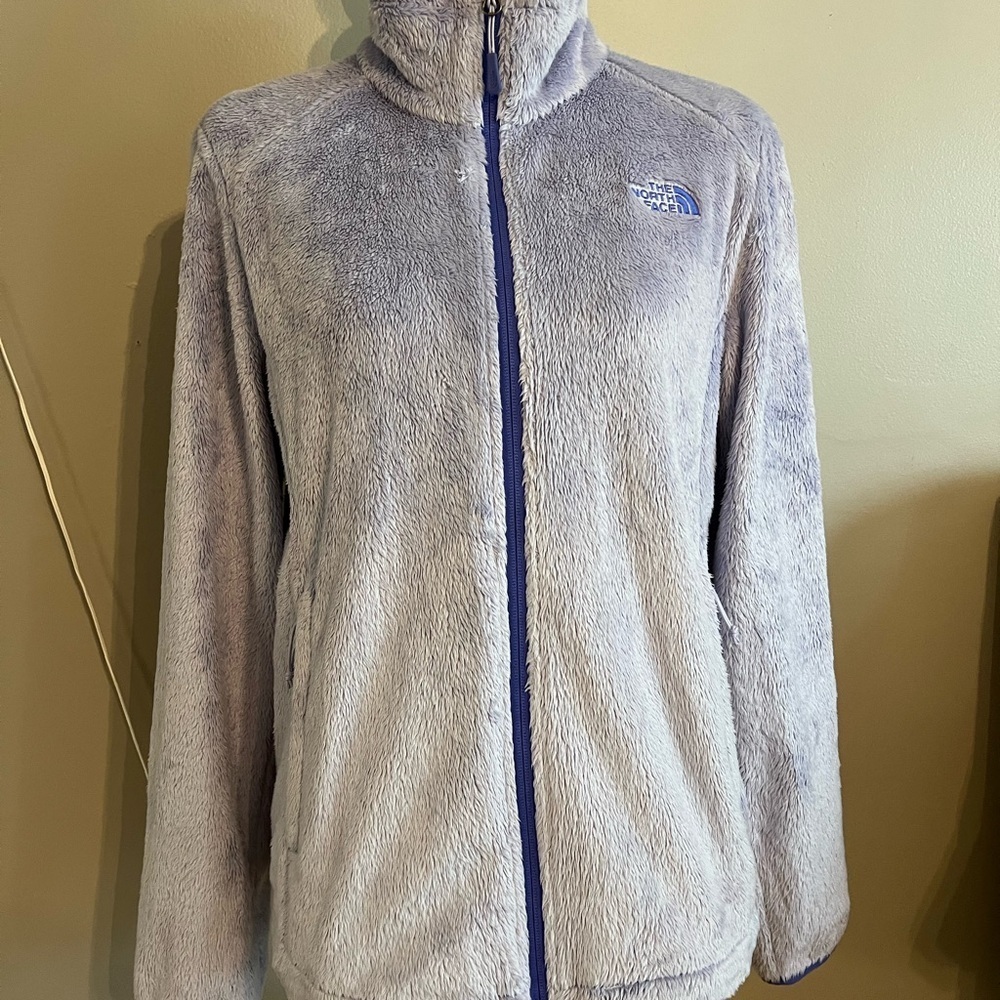 The North Face Women's Light Gray Teddy Jacket